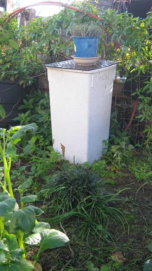 This is an example of a single worm bin