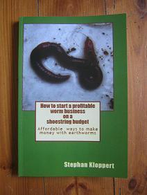 The book "How to start a profitable worm business on a shoestring budget" describes the authors experiences and methods used to start his home based business from scratch.